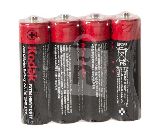 Batérie Extra Heavy Duty zinc chloride mignon AA / R06 1,5V 4ks Kodak