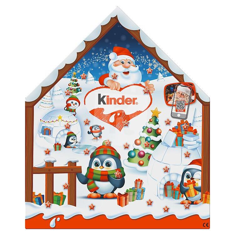 Adventný kalendár 24ks 184g Kinder