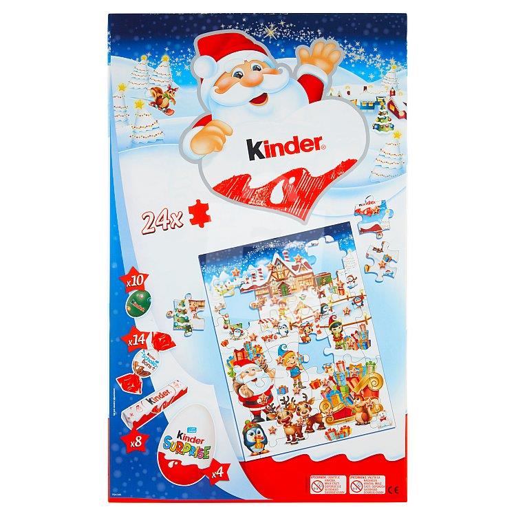 Adventný kalendár mix 311g Kinder