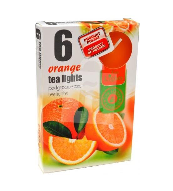 Sviečky vonné čajové orange 6ks / 86g Admit