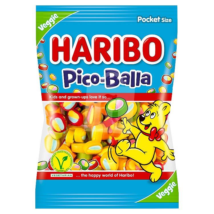 Cukríky želé veggie s ovocnou príchuťou Pico-Balla 80g Haribo