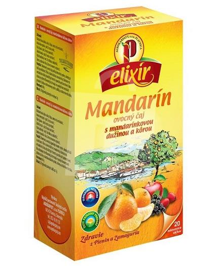 Čaj ovocný Mandarín 20x2g / 40g Elixír
