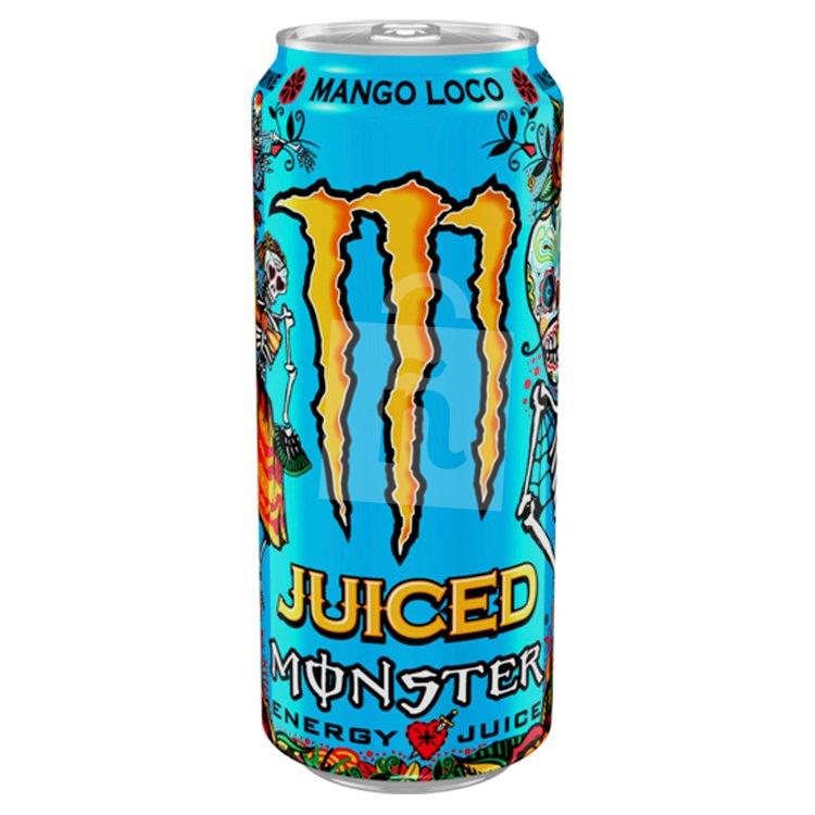 Energetický nápoj Juiced Mango Loco Energy + Juice 500ml plech Monster Energy