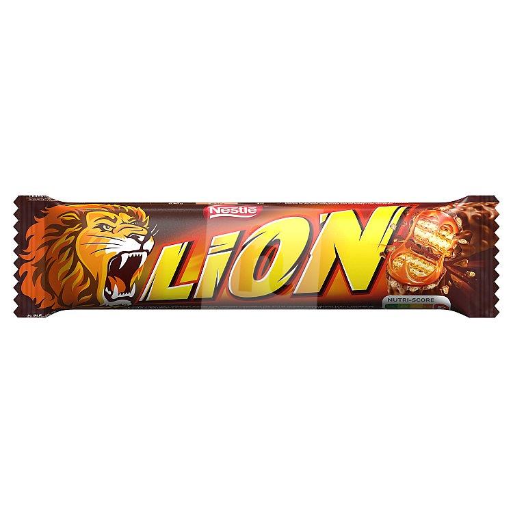 Tyčinka Lion oblátka s karamelom a chrumkami Chocolate Standard 42g Nestlé