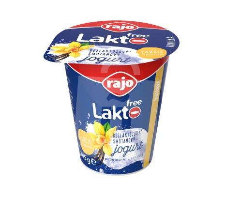 Jogurt smotanový Lakto Free vanilka145g Rajo