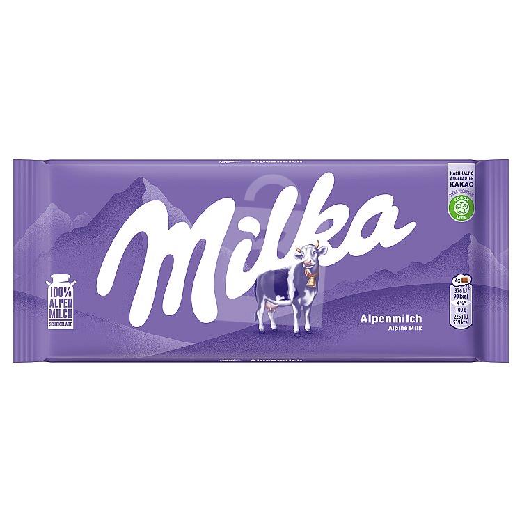Čokoláda mliečna Alpenmilch 100g Milka
