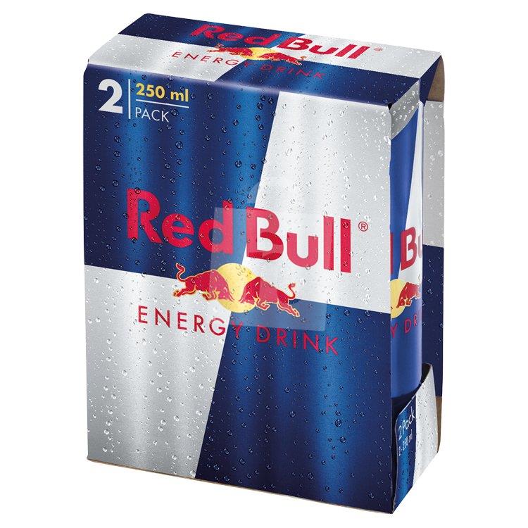 Energetický nápoj classic 2 x 250ml plech Red Bull
