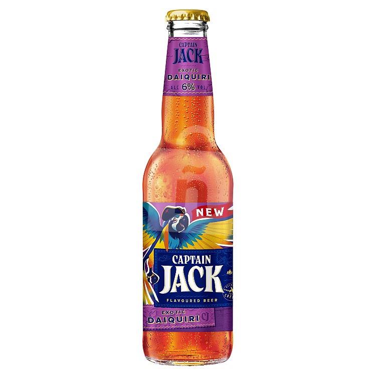 Miešaný alkoholický nápoj pripravený z piva Exotic Daiquiri 6% 330ml CAPTAIN JACK