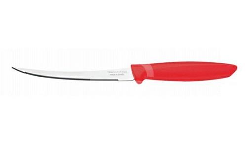 Nôž na rajčiny Plenus 12,5cm - červený TRAMONTINA