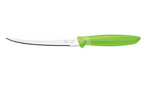 Nôž na rajčiny Plenus 12,5cm - zelený TRAMONTINA