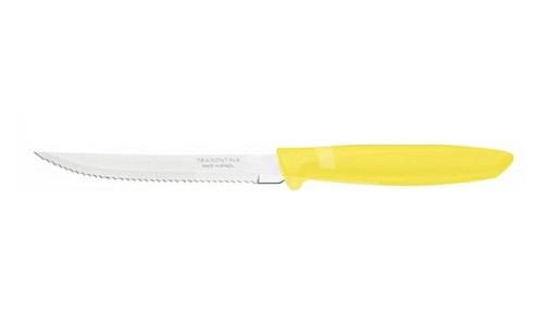 Nôž steakový Plenus 12,5cm - žltý TRAMONTINA