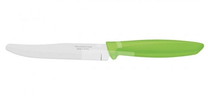 Nôž na ovocie Plenus 12,5cm - zelený TRAMONTINA
