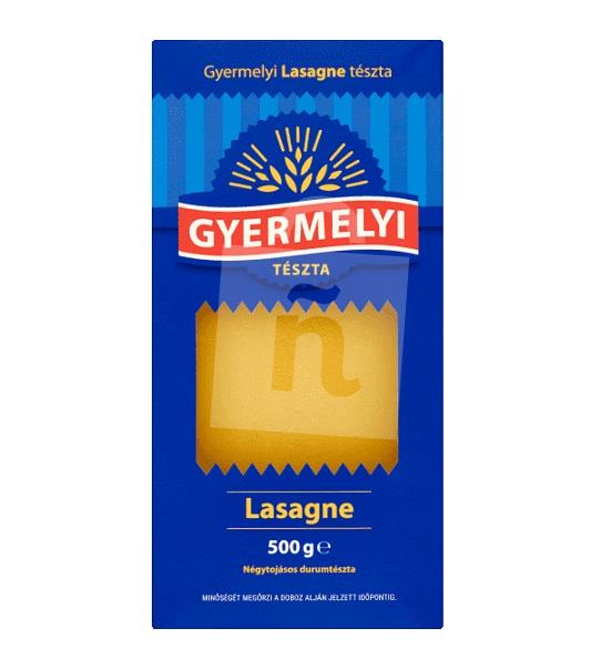 Cestoviny 4-vaječné lasagne 500g GYERMELYI