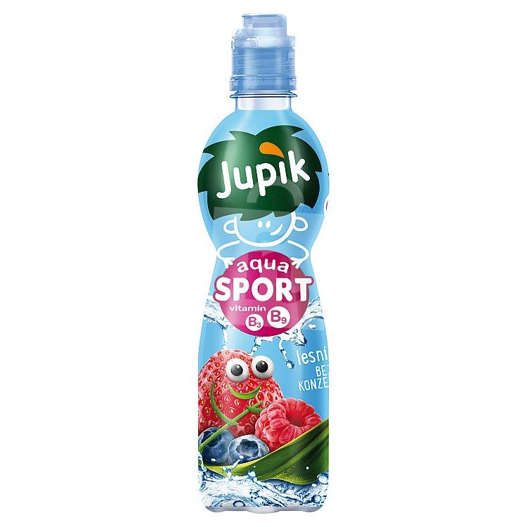 Nesýtený nápoj Sport Aqua lesné ovocie 500ml Jupík