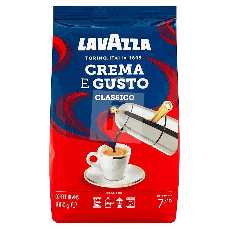 Káva zrnková Caffe Crema e Gusto classico 1kg Lavazza