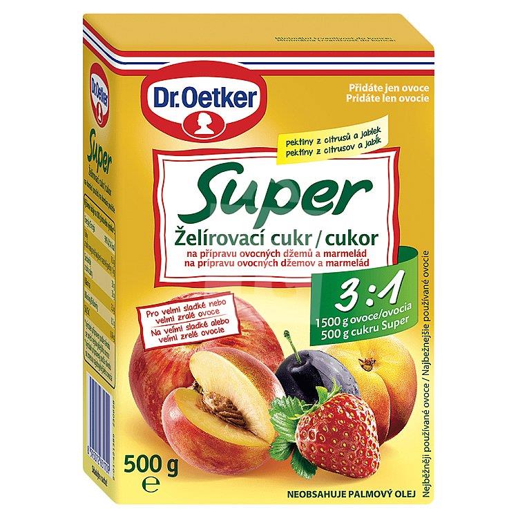 Cukor želírovací Super 3:1 500g Dr. Oetker