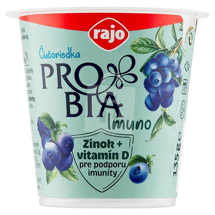 Jogurt Imuno čučoriedka 135g RAJO Probia