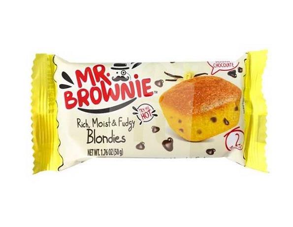 Brownies Blondies s kúskami belgickej čokolády 50g Mr.Brownie