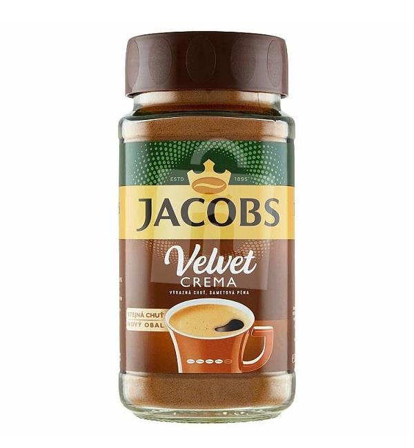 Káva rozpustná - instant Velvet crema 200g Jacobs