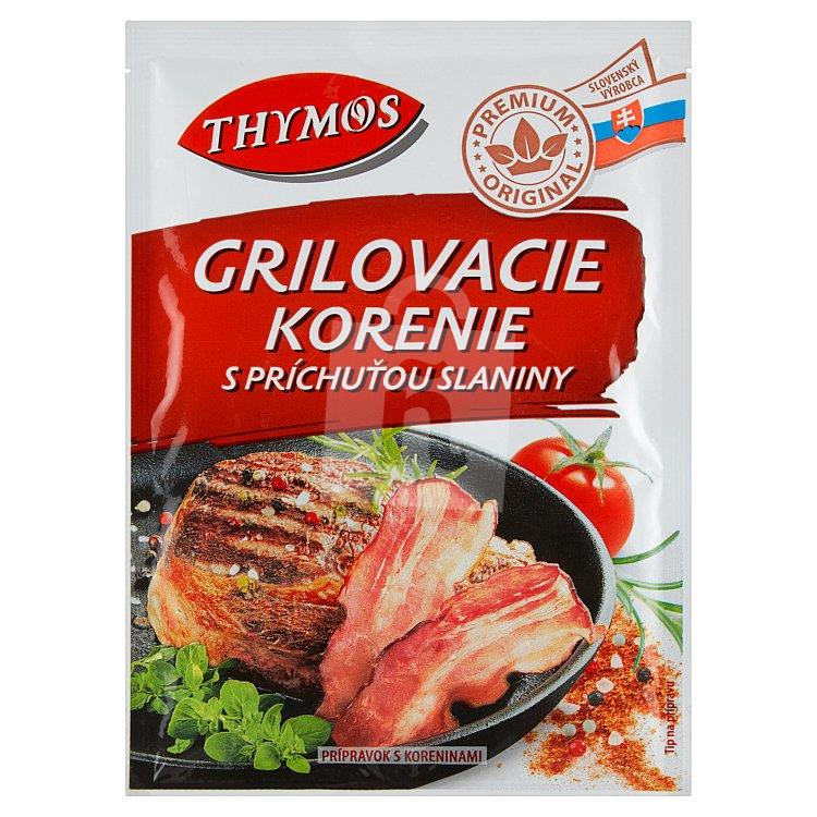 Grilovacie korenie s príchuťou slaniny 30g Thymos Premium Original