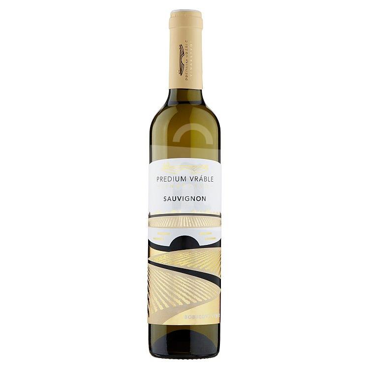 Sauvignon biele sladké víno bobuľový výber 0,5l Predium Vráble - vinárstvo vinohradníctvo