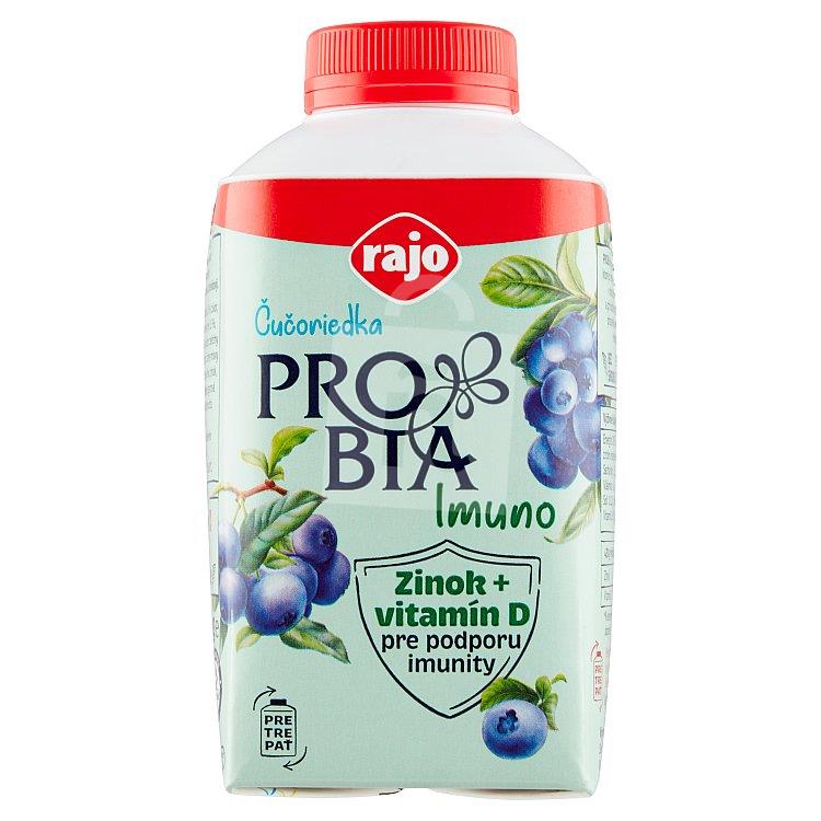 Jogurtový nápoj Imuno čučoriedka 430g RAJO Probia