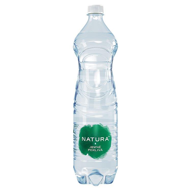 Pramenitá voda jemne sýtená 1,5l NATURA