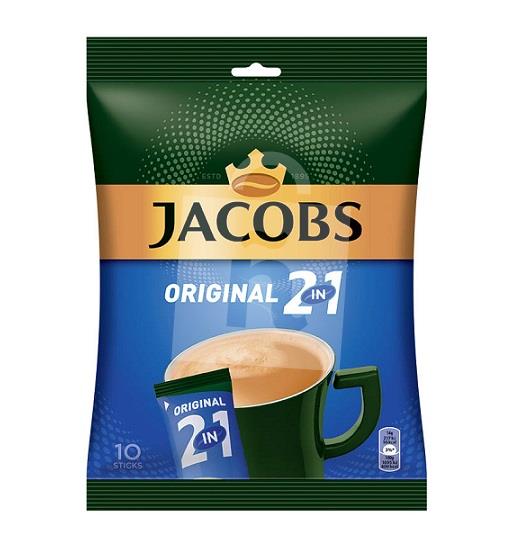 Káva instantná 2v1 original 10x14g / 140g Jacobs