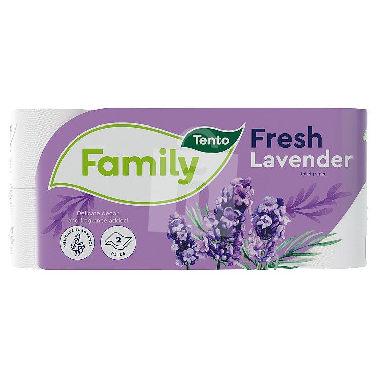 Toaletný papier Family Fresh Aroma fresh lavender 2-vrstvový 8ks Tento