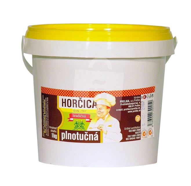 Horčica plnotučná 1kg EX.tradičná