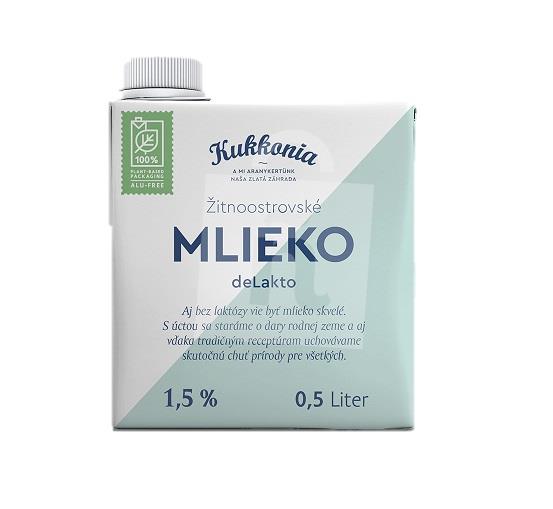 Mlieko Žitnoostrovské deLakto 1,5% UHT 500ml Kukkonia