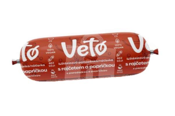 Pochúťka Vegan s paradajkou a papričkou 100g veto