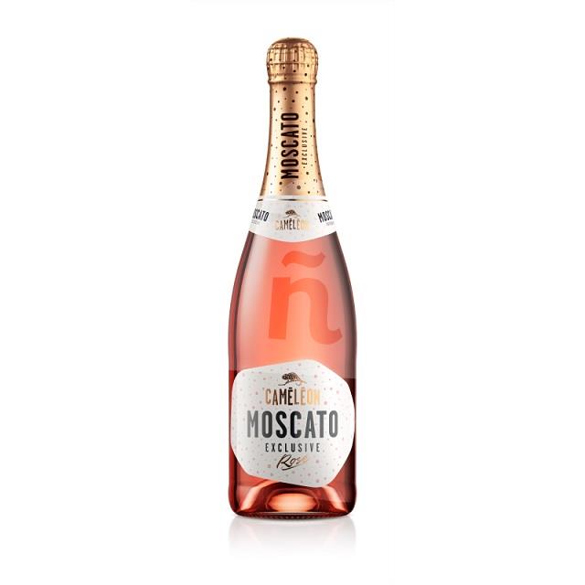 Moscato exclusive Rosé víno perlivé ružové sladké 0,75l CAMÉLÉON