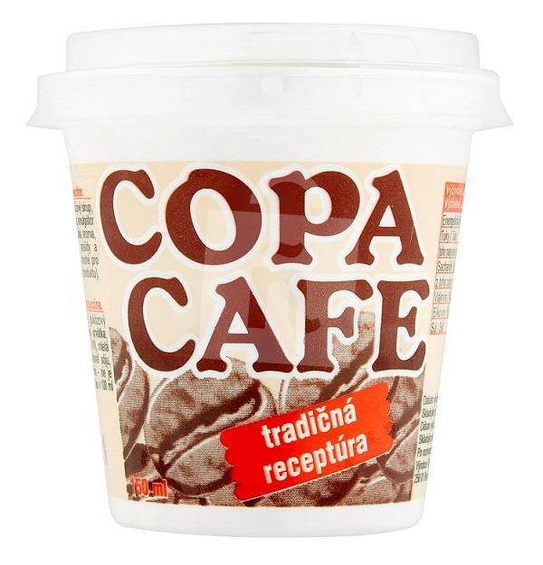 Zmrzlina Copa cafe mrazený krém s príchuťou kávy a cappuccina 150ml Pinko