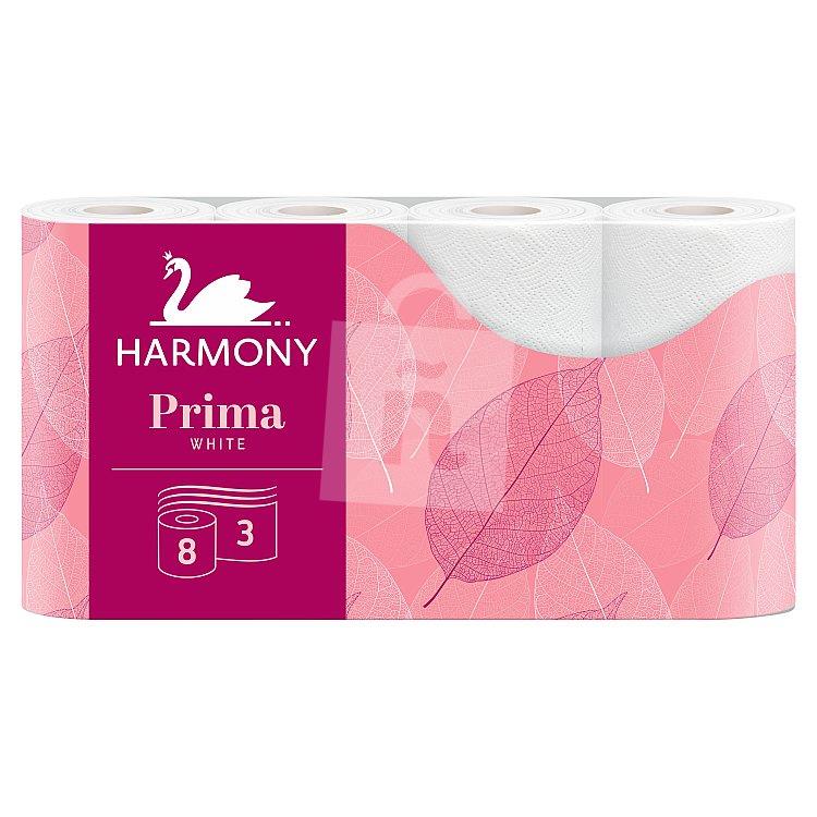 Toaletný papier Prima white 3-vrstvový 15,4m 8ks Harmony