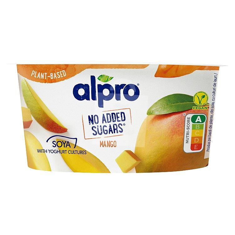 Jogurt bez pridaného cukru mango 135g Alpro