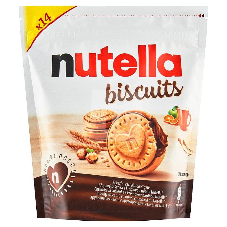 Sušienky Nutella Biscuits plnené nutellovým krémom 193g Ferrero