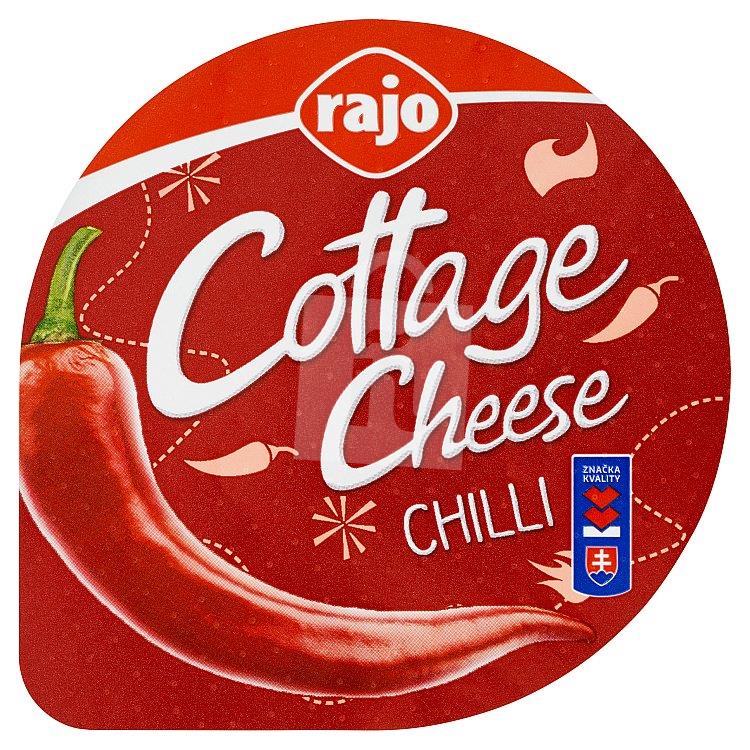 Syr mäkký čerstvý Cottage cheese chilli 180g Rajo