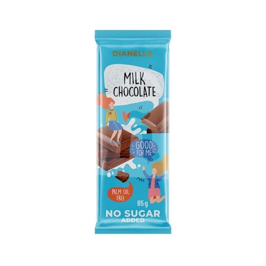 Čokoláda bez cukru mliečna85g DiaNella
