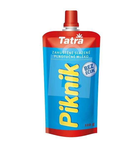 Mlieko zahustené sladené Piknik bez éčiek 110g duopack Tatra