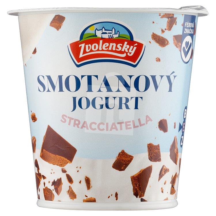 Jogurt smotanový stracciatella 145g Zvolenský