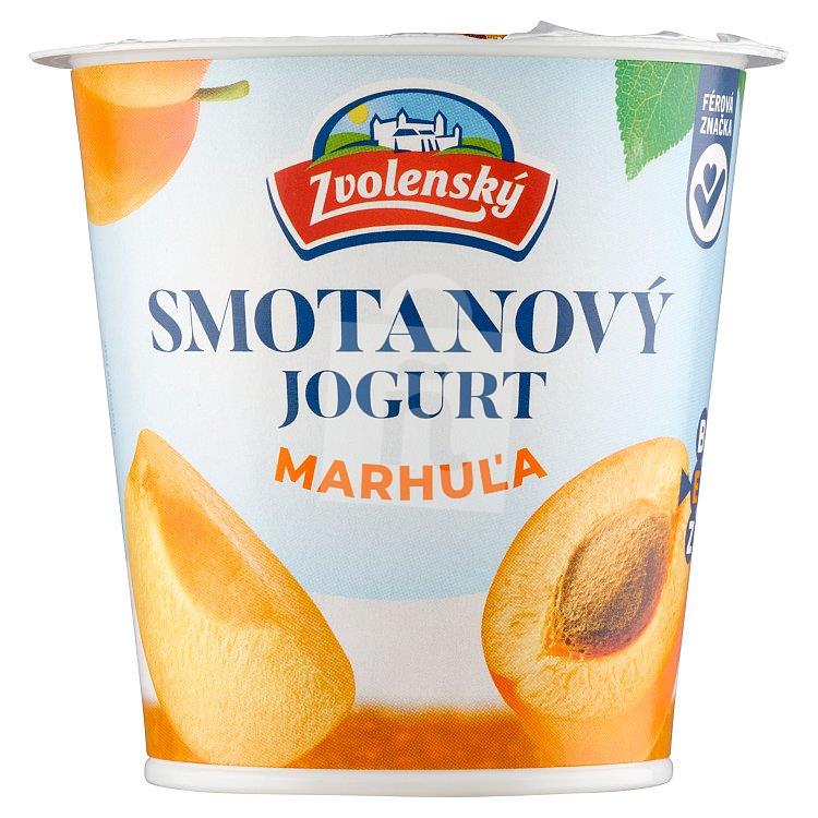 Jogurt smotanový marhuľa 145g Zvolenský