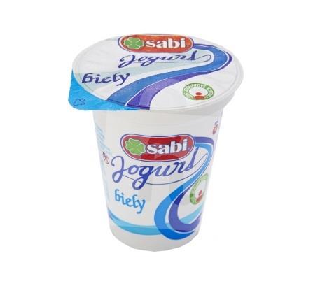 Jogurt smotanový s probiotickou kultúrou biely 150g SABI
