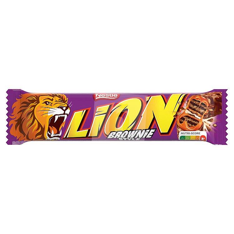Tyčinka Lion oblátka s karamelom a chrumkami Brownie Style 40g Nestlé