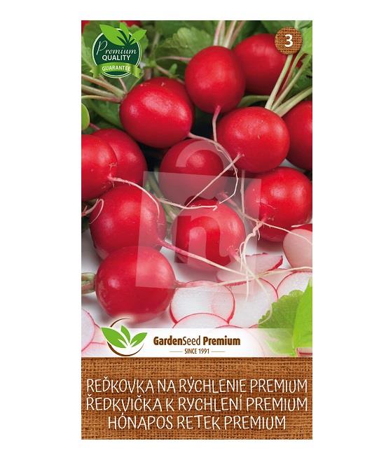 Semená reďkovka na rýchlenie Premium Carmen 3g GardenSeed Premium