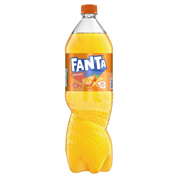 Limonáda pomaranč menej cukru 1,5l Fanta
