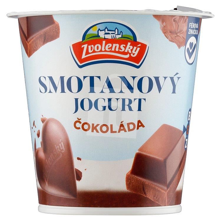 Jogurt smotanový čokoláda 145g Zvolenský