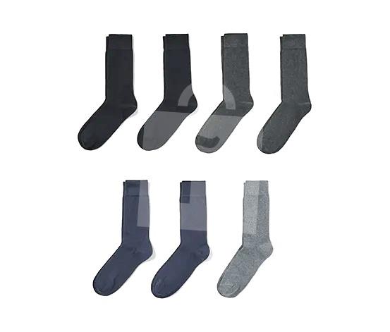 Ponožky pánske modré 41-43 7 párov Tchibo