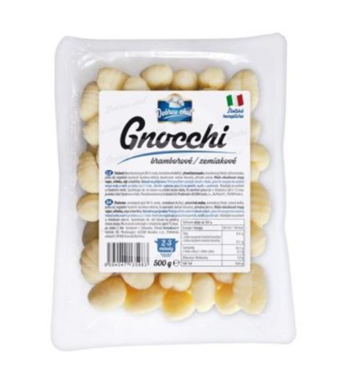 Zemiakové Gnocchi 500g Dobrou chuť