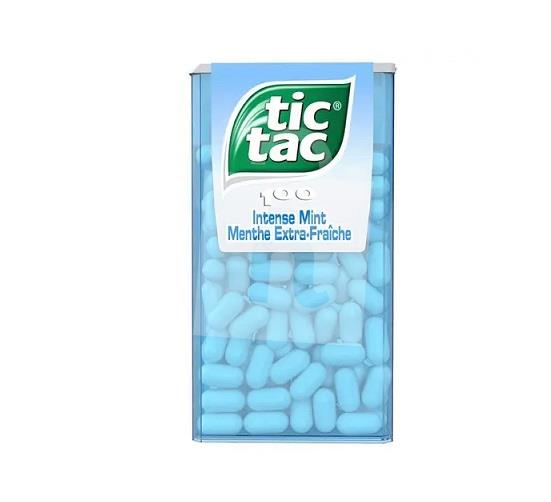 Cukríky dražé Intense Mint menthe extra fresh 100ks/49g Tic Tac